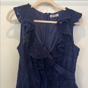 BB Dakota Navy Lace Dress